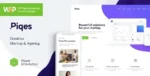 Piqes | Creative Startup & Agency WordPress Theme