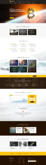 Crypterio - NFT and Crypto Landing Page WordPress Theme - Image 3
