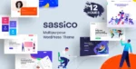 Sassico - Saas Startup Multipurpose WordPress Theme
