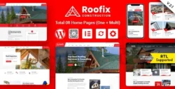 Roofix - Roofing Services WordPress Theme