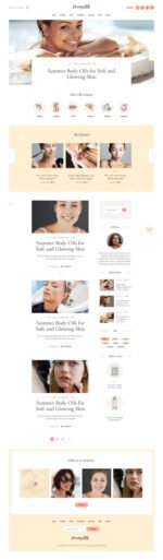 GlamChic | Beauty Blog & Online Magazine WordPress Theme