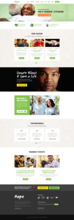 Hope | Non-Profit, Charity & Donations WordPress Theme + RTL