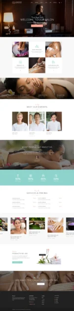 Jacqueline | Spa & Massage Salon Beauty WordPress Theme + Elementor