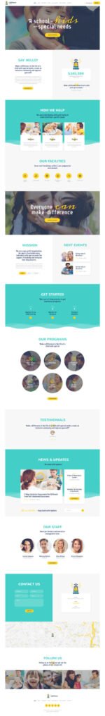 Lighthouse | School for Kids with Disabilities & Special Needs WordPress Theme