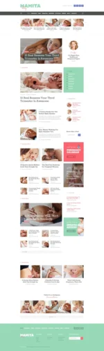 Mamita | Pregnancy & Maternity Cinique Blog WordPress Theme
