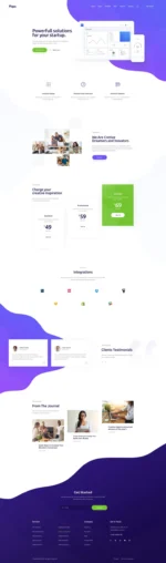 Piqes | Creative Startup & Agency WordPress Theme