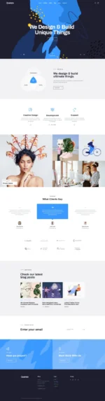 Quanzo - Personal Portfolio WordPress Theme