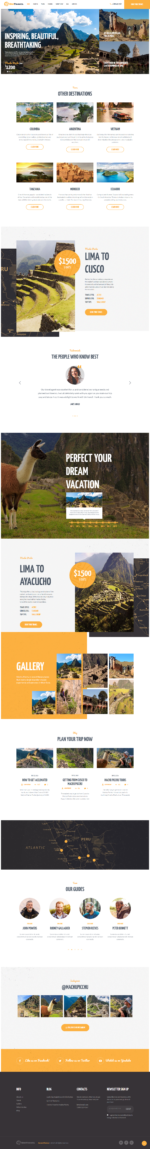 UniTravel | Travel Agency & Tourism Bureau WordPress Theme
