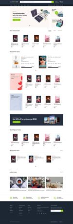 Bookworm - Bookstore & Bookshop WooCommerce Theme