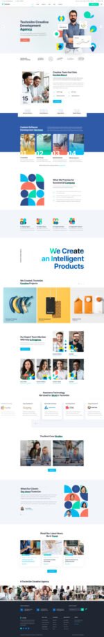 Technum | Digital Agency & Web Design WordPress Theme