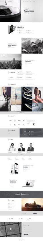 Haswell - Multipurpose One & Multi Page Template
