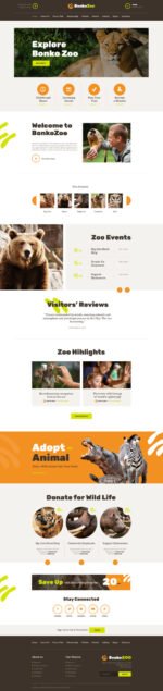 Bonko | Safari & Zoo WordPress Theme - Image 3