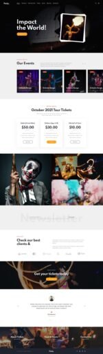 Festy - Theme Park, Circus & Festival WordPress Theme