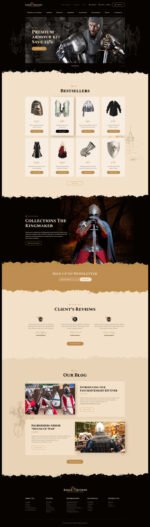 Kings & Queens | Historical War Medieval Reenactment WordPress Theme