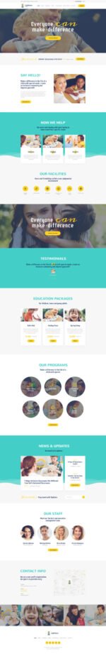 Lighthouse | School for Kids with Disabilities & Special Needs WordPress Theme