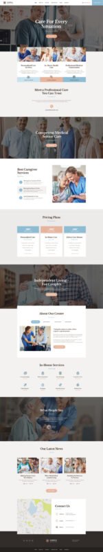PathWell | A Senior Care Hospital WordPress Theme