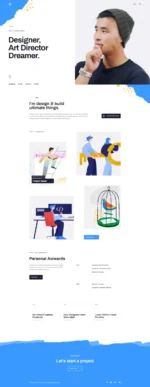 Quanzo - Personal Portfolio WordPress Theme