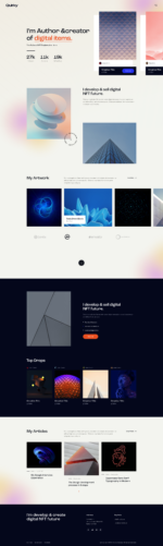 Quirky - NFT, Token & Blockchain WCFM Marketplace WordPress Theme