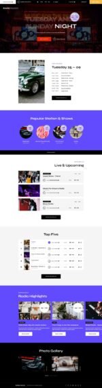Rare Radio | Online Music Radio Station & Podcast WordPress Theme - Image 3