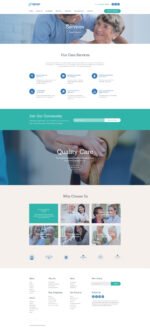 Saveo | In-home Care & Private Nursing Agency WordPress Theme