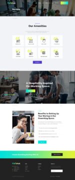 WotaHub | Coworking Space WordPress Theme
