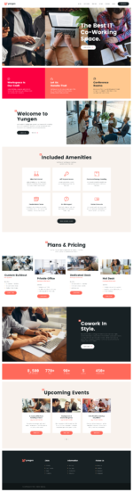 Yungen | Modern Digital Agency Business WordPress Theme
