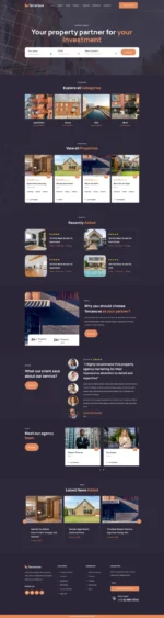 Terranova - Real Estate Elementor Pro Template Kit