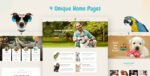Pet World - Dog Care & Pet Shop WordPress Theme