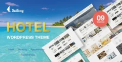 Sailing - Hotel WordPress Theme