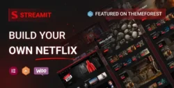 Streamit 3.0 | Video Streaming WordPress Theme + RTL