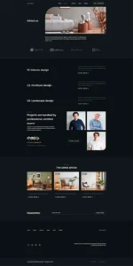 Interia - Interior Design Elementor Template Kit