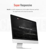 North - One Page Parallax WordPress Theme