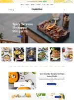 Cook&Meal - Food Blog & Recipe WordPress Theme