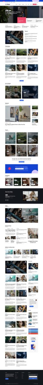 InHype - Blog & Magazine WordPress Theme