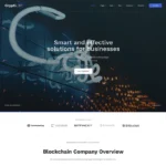 CryptiBIT - Technology, Cryptocurrency, ICO/IEO Landing Page WordPress theme