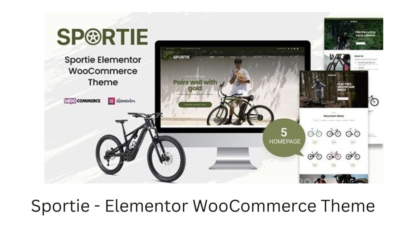 Sportie - Elementor WooCommerce Theme