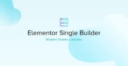 Elementor Single Builder Addon - Modern Events Calendar