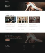 Balleto - Ballet School Elementor Pro Full Site Template Kit