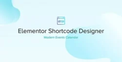 Elementor Shortcode Designer – Modern Events Calendar