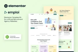 Emploi – Human Resources & Recruitment Agency Elementor Template Kit