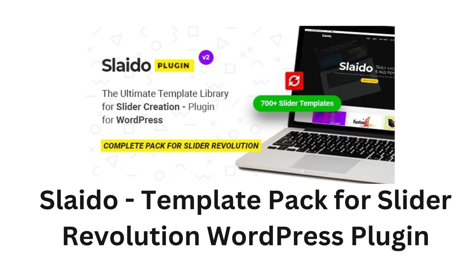 slaido Slaido - Template Pack for Slider Revolution WordPress Plugin
