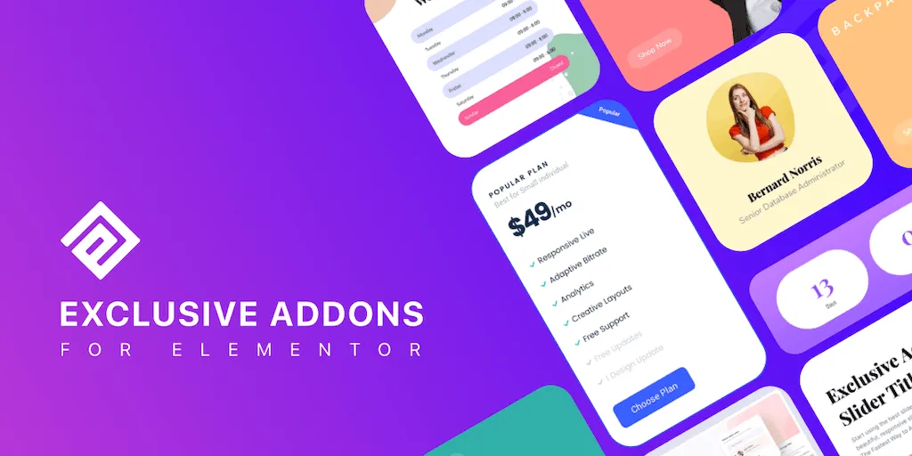 Exclusive Addons: Best Elementor Addons