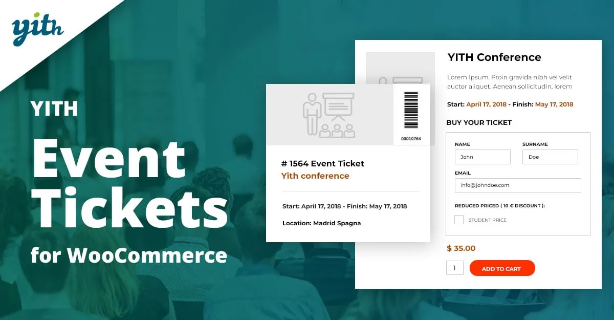 YITH WooCommerce Event Tickets