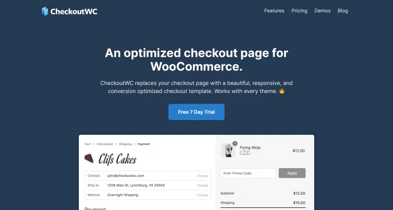 CheckoutWC - Conversion optimized checkout templates for WooCommerce