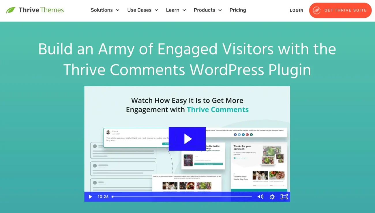 Thrive Themes Comments