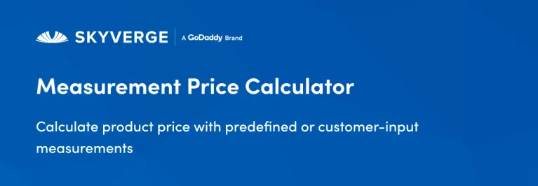 Measurement Price Calculator - WooCommerce Marketplace