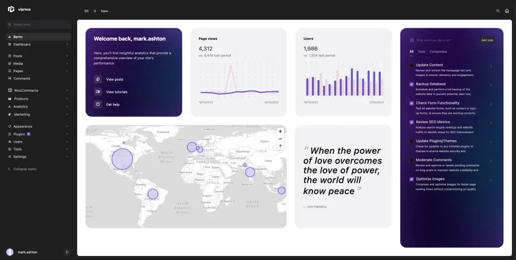 UiPress Pro: Create Custom WordPress Admin Dashboards Effortlessly