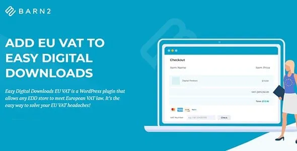 Easy Digital Downloads EU VAT Plugin - Barn2 Plugins