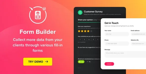 Form Builder - WordPress Form Builder by Elfsight