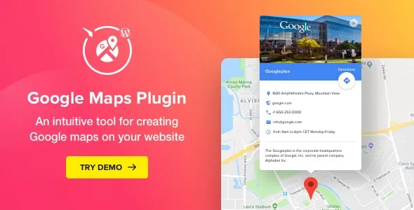 Google Maps - WordPress Map Plugin by Elfsight